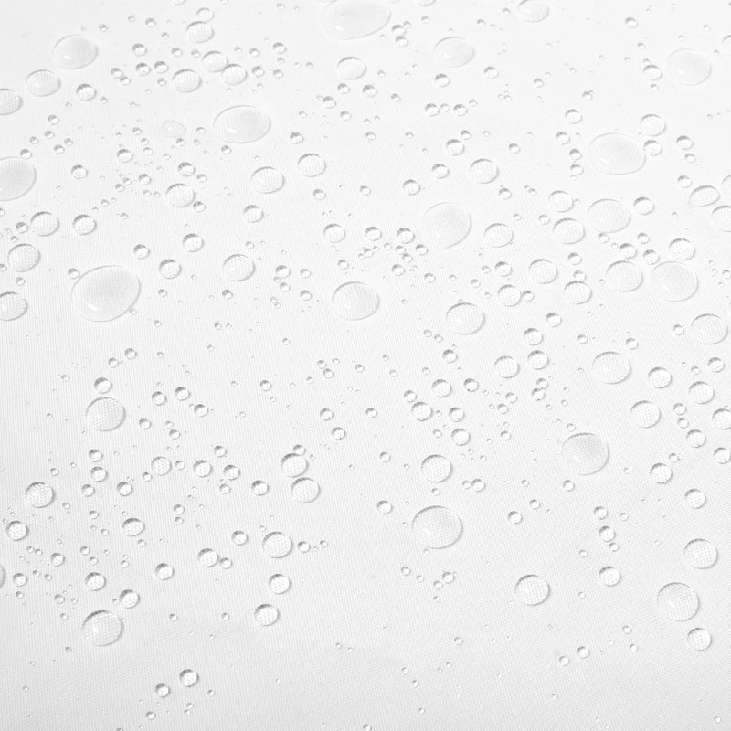 River Dream Modern Hotel Grade No Hooks Needed Shower Curtain with Snap in Liner White Standard-71 x 74" - Image 4